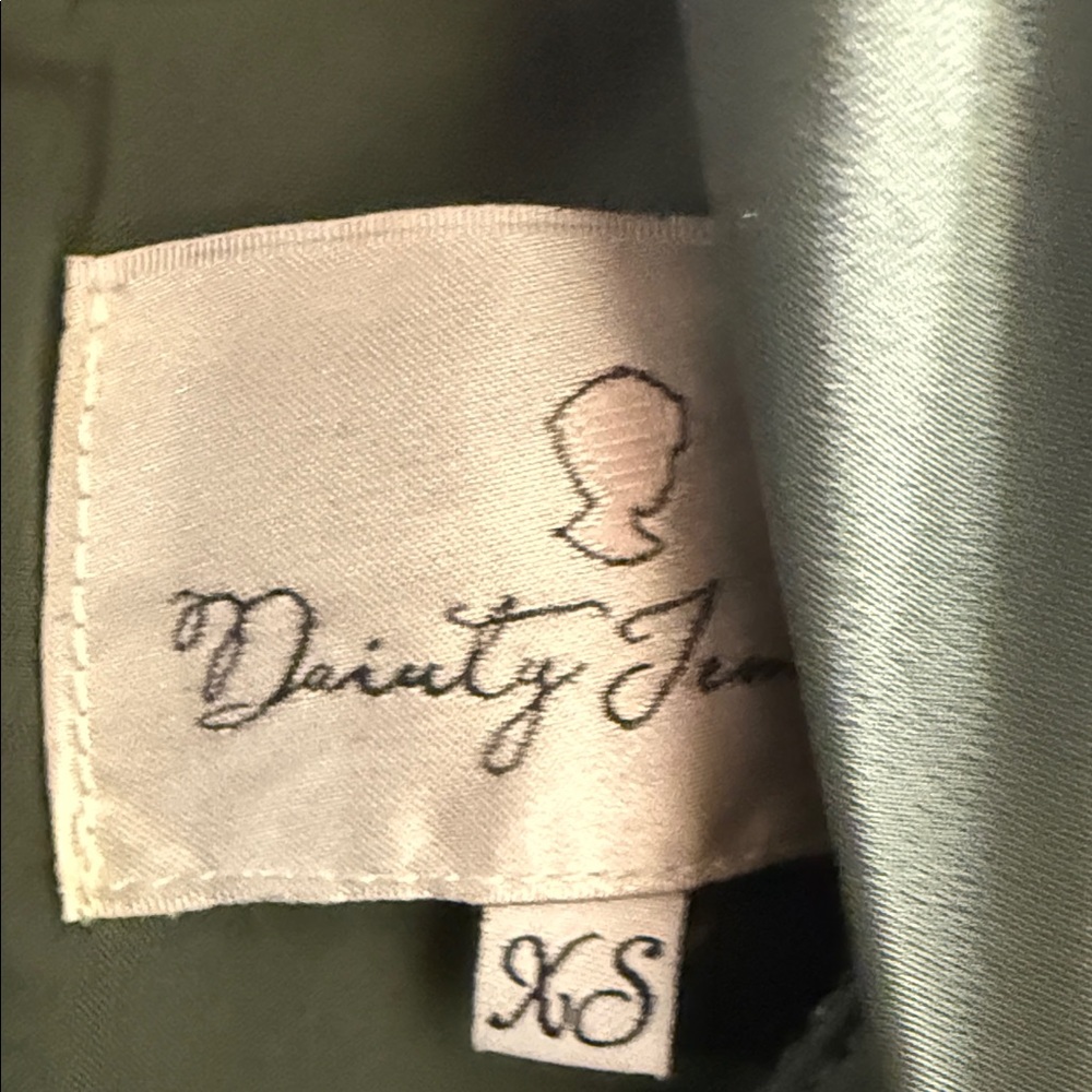 Dainty Jewells Teal Tiered Long Sleeve Maxi Dress - Picture 2 of 3